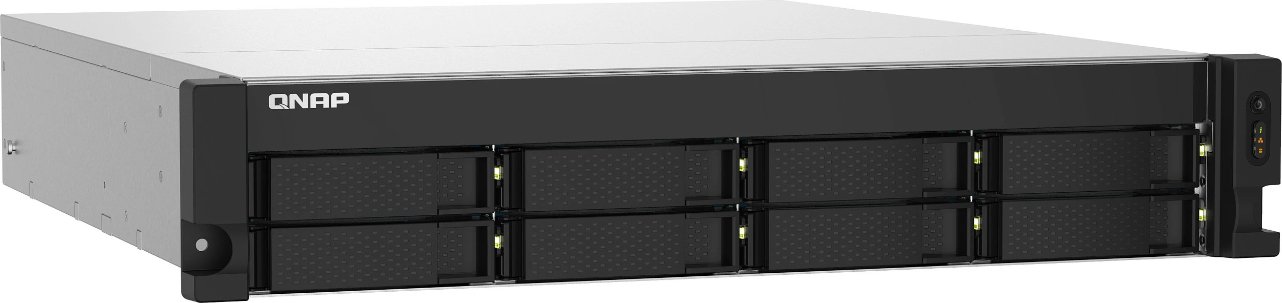NAS QNAP TS-832PXU-RP, Rack 2U, 4GB RAM, 10GbE