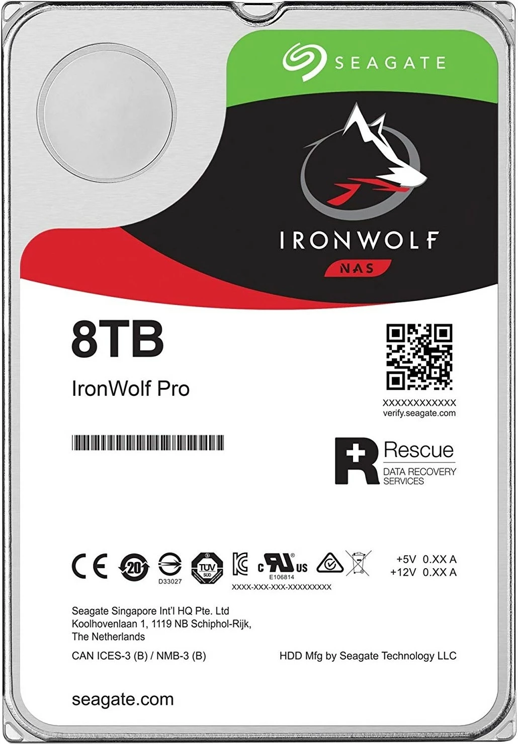 Hard disk Seagate IronWolf Pro 8TB 3.5" 7200RPM SATA III