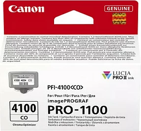 Kartrixh boje Canon PFI-4100 CO LUCIA PRO II Chroma Optimizer, Standard Yield, për imagePROGRAF PRO-1100, Transparent