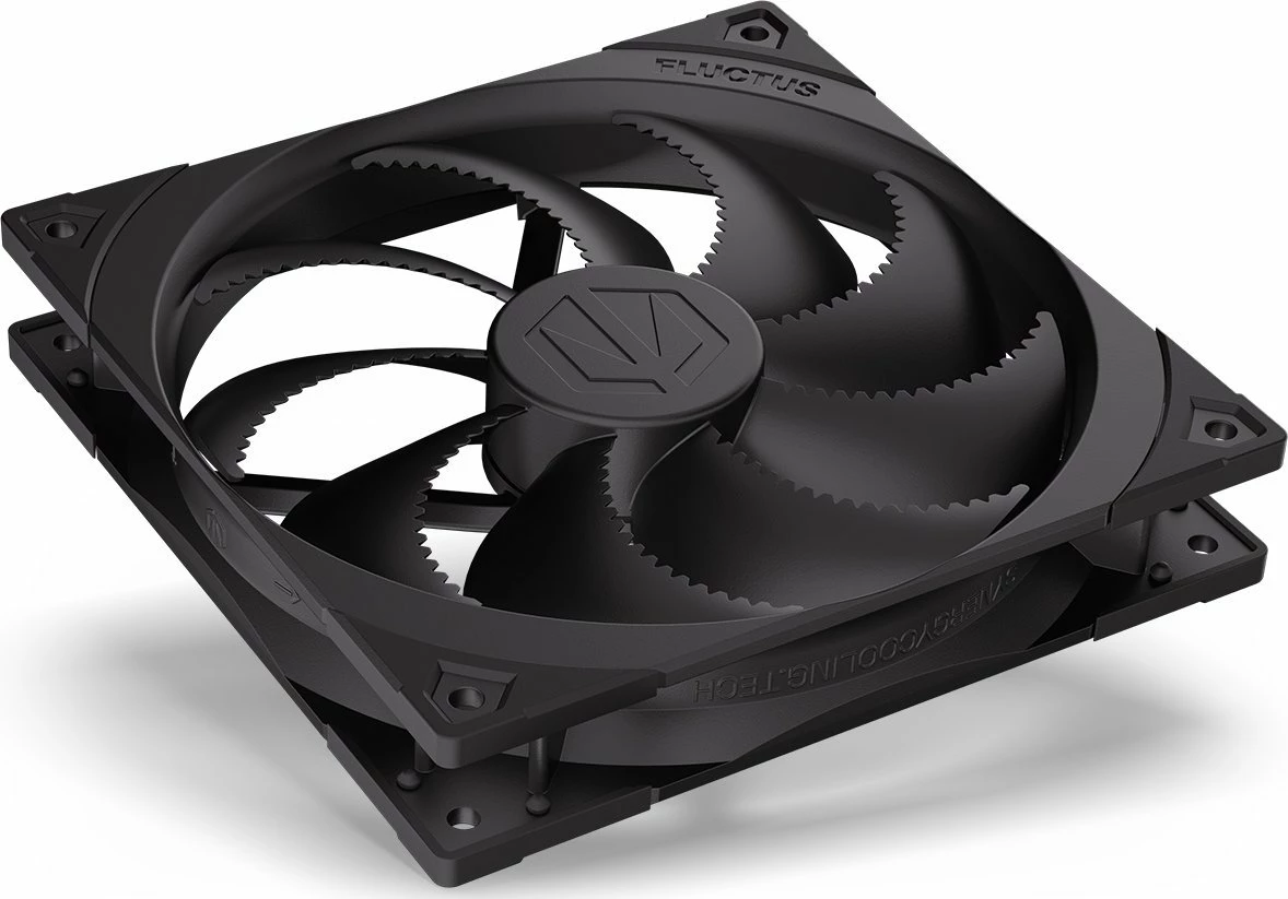 Ventilator kompjuteri Endorfy Fluctus 140 PWM EY4A003, 140 mm, 4-pin PWM, 1800 rpm, 1 copë, i zi