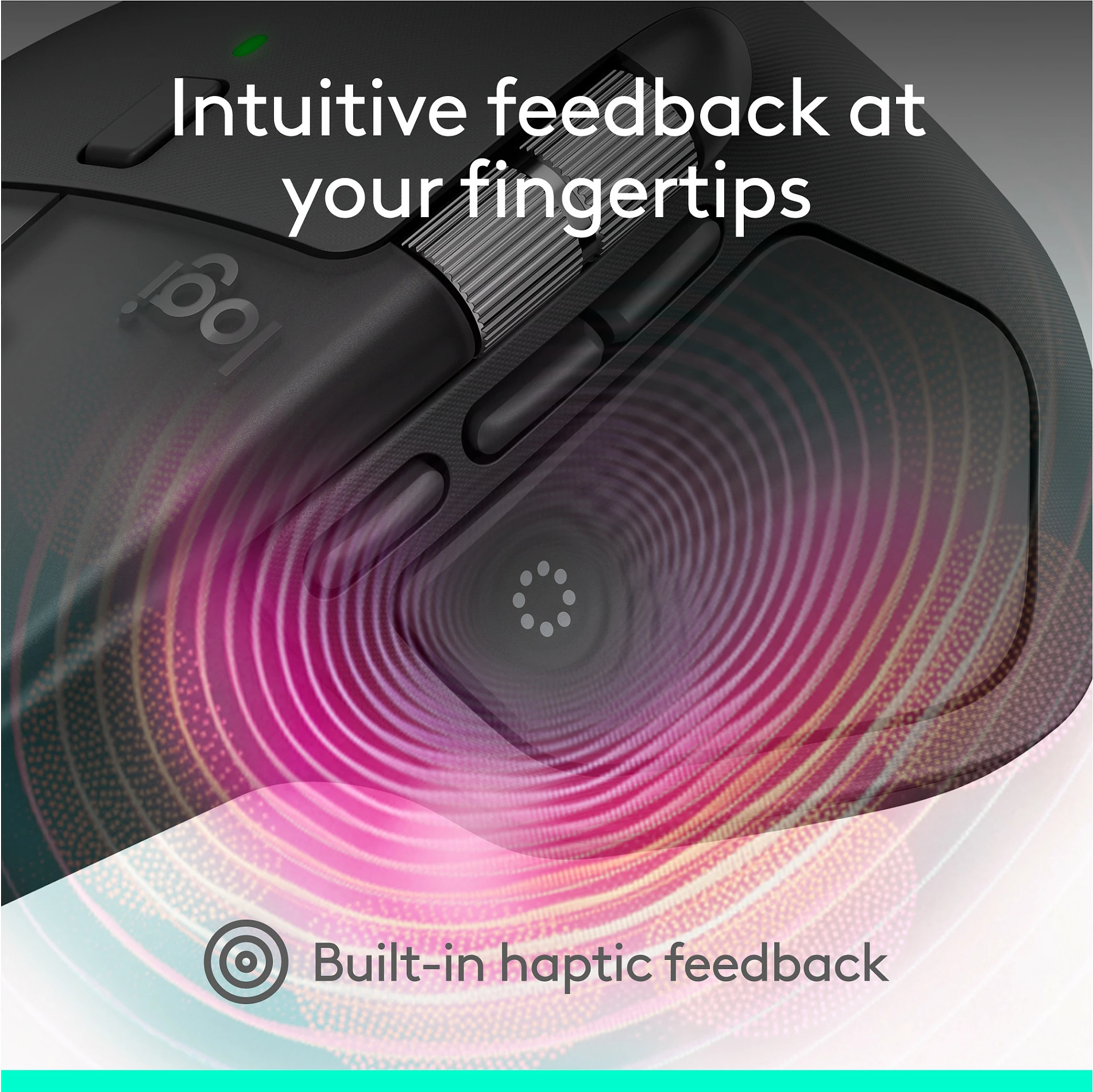 Maus Logitech MX Master 4 for Business, pa kabllo RF + Bluetooth, 8000 DPI, Logi Bolt, grafit