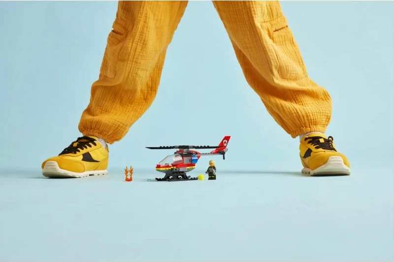 Lego helikopter zjarrfikës, fëmijë