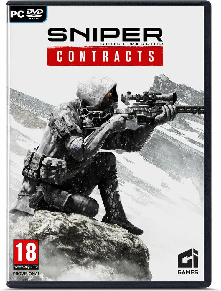 Lojë PC CI Games Sniper Ghost Warrior Contracts, DVD-ROM, PEGI 18