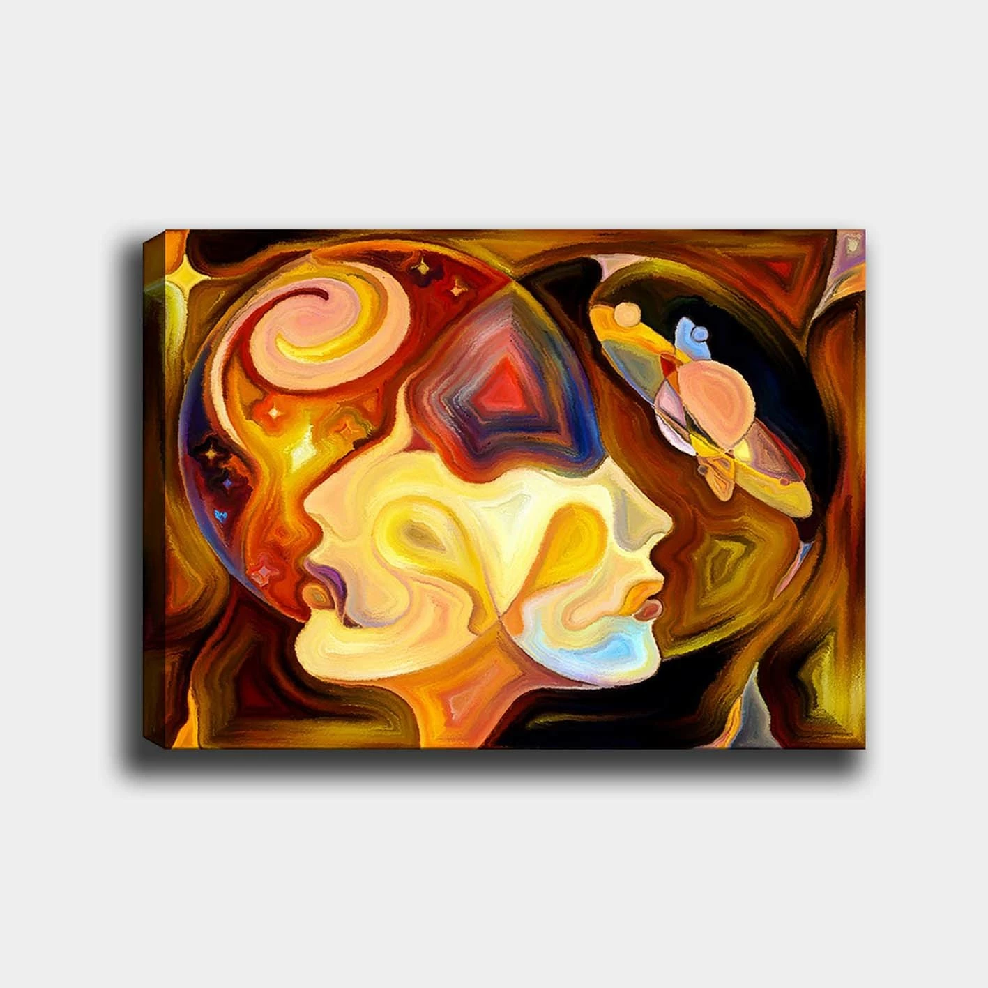 Pikturë dekorative në kanavacë, shumëngjyrëshe, 70x100cm, 1069277036_70100
