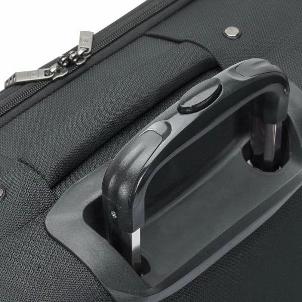 Çantë trolley për laptop RIVACASE 8481, deri 15.6\", 4 rrota 360°, e zezë