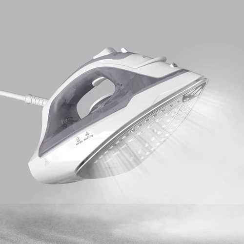 Hekur Tefal Virtuo 30 FV2C43E0 2000 W pllakë qeramike, avull dhe i thatë Gri/Bardhë