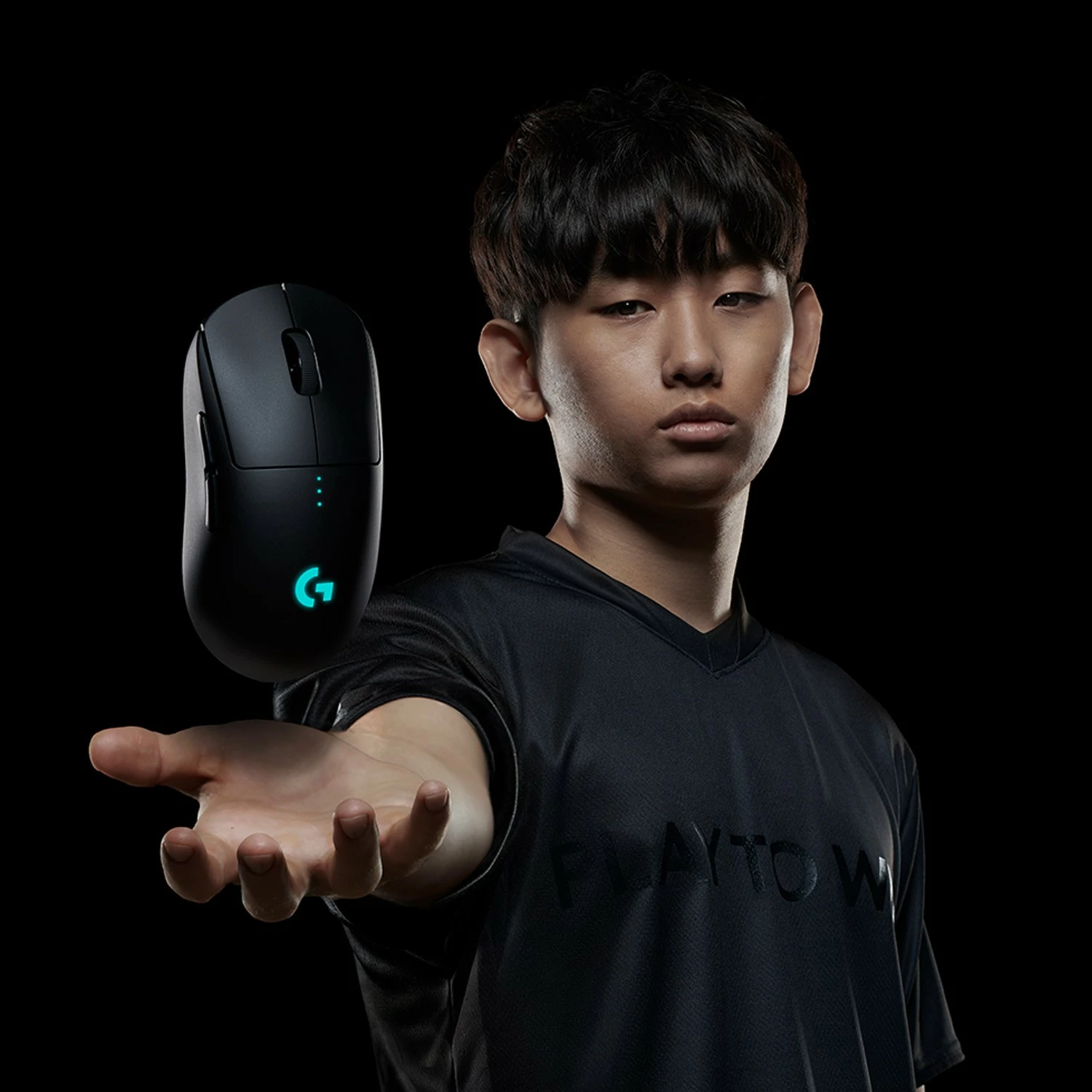 Maus Logitech G PRO Wireless, Ambidextrous, Optik, RF Wireless, 25600 DPI, 1 ms, Ngjyrë e zezë