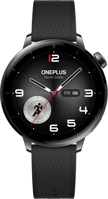 Smartwatch OnePlus Watch 3, 43mm, AMOLED, 60 orë bateri, i zi