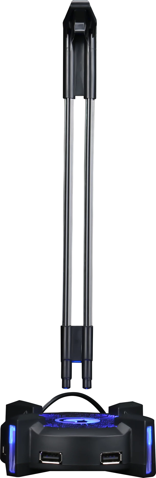Mbajtëse për kufje Marvo HZ-04, RGB, hub 4x USB 3.0, e zezë