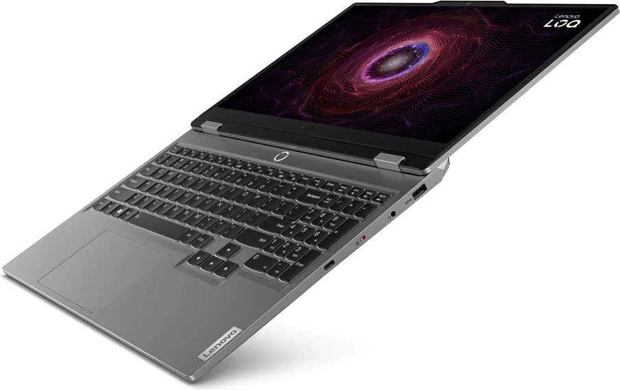 Laptop Lenovo LOQ, AMD Ryzen 5 7235HS, 15.6", 16 GB RAM, 512 GB SSD, NVIDIA RTX 3050, Gri me backpack