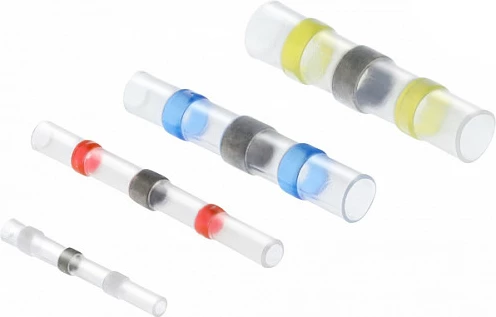 Konektorë saldimi me termo-tkurje DeLOCK, set 50 copë, waterproof, 26-10 AWG, shumëngjyrësh