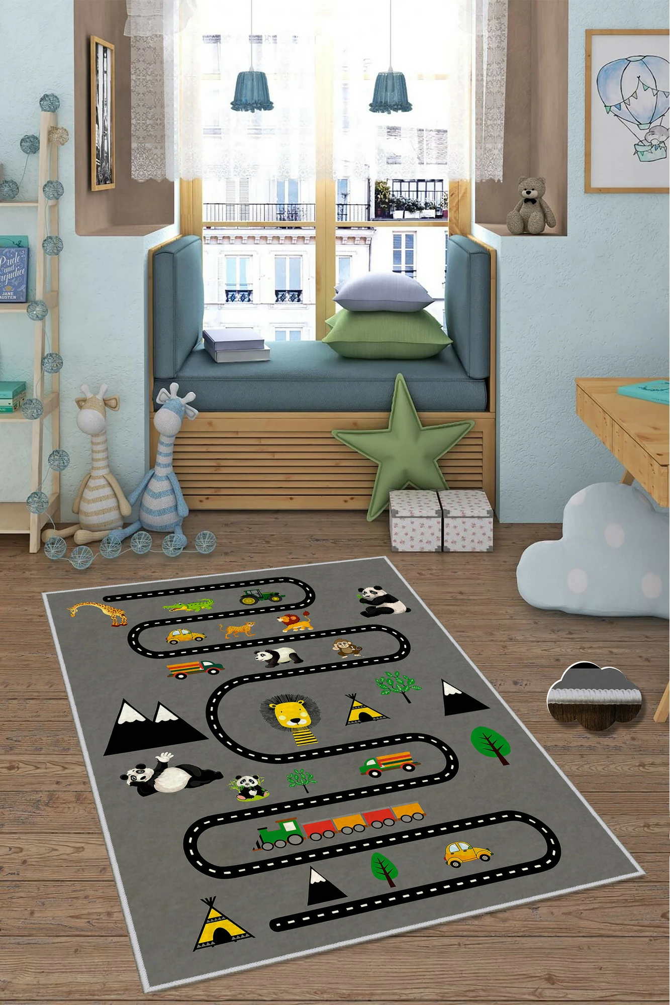 Qilim korridori, shumëngjyrësh, Conceptum Hypnose, WOOKECE034, 100x300cm