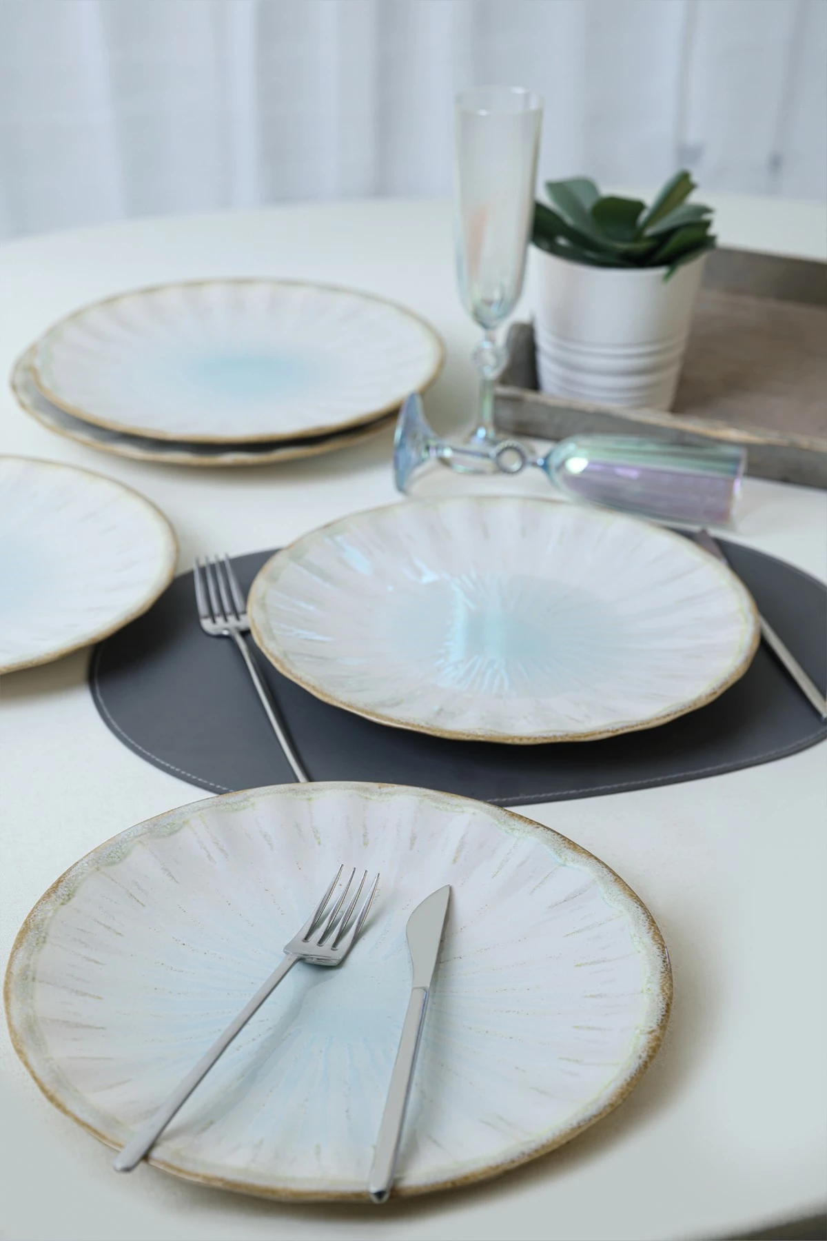 Set pjatash shërbimi (6 copë), Hermia Concept, X00017802