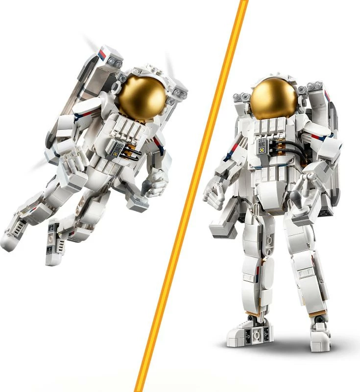 set ndërtimi LEGO Creator 31152 Astronaut në Hapësirë 3‑në‑1, 9+