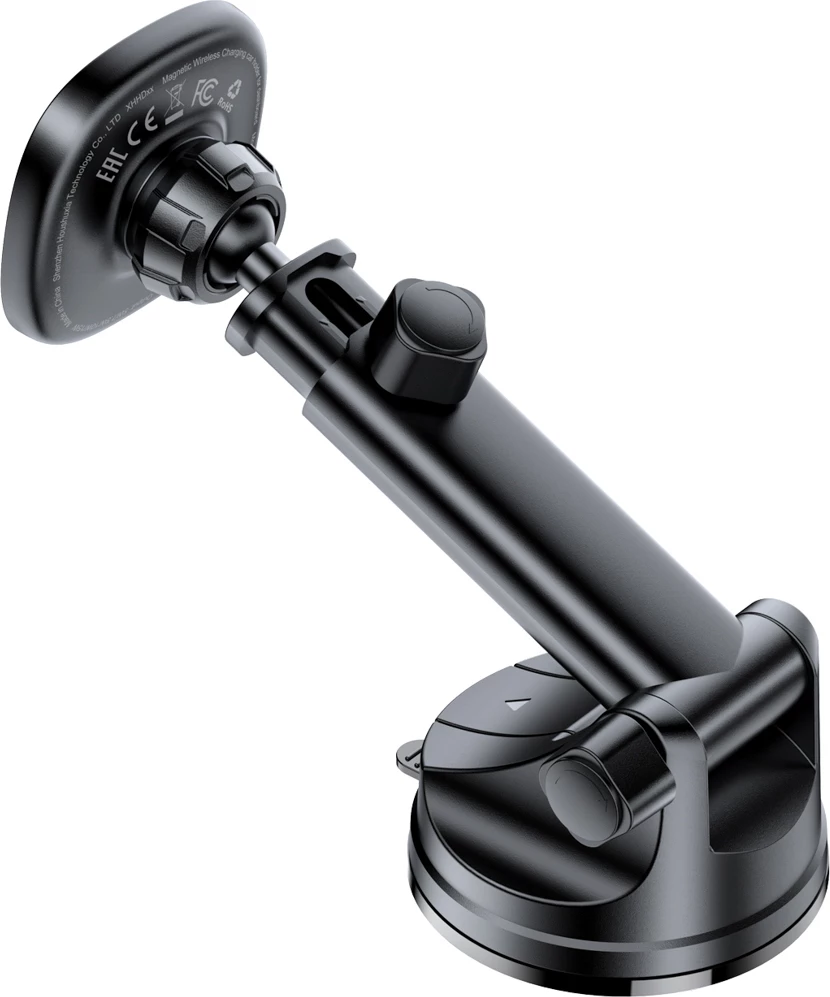 Mbajtës magnetik për celular me karikues pa tela Qi 15W Acefast D47, i zi