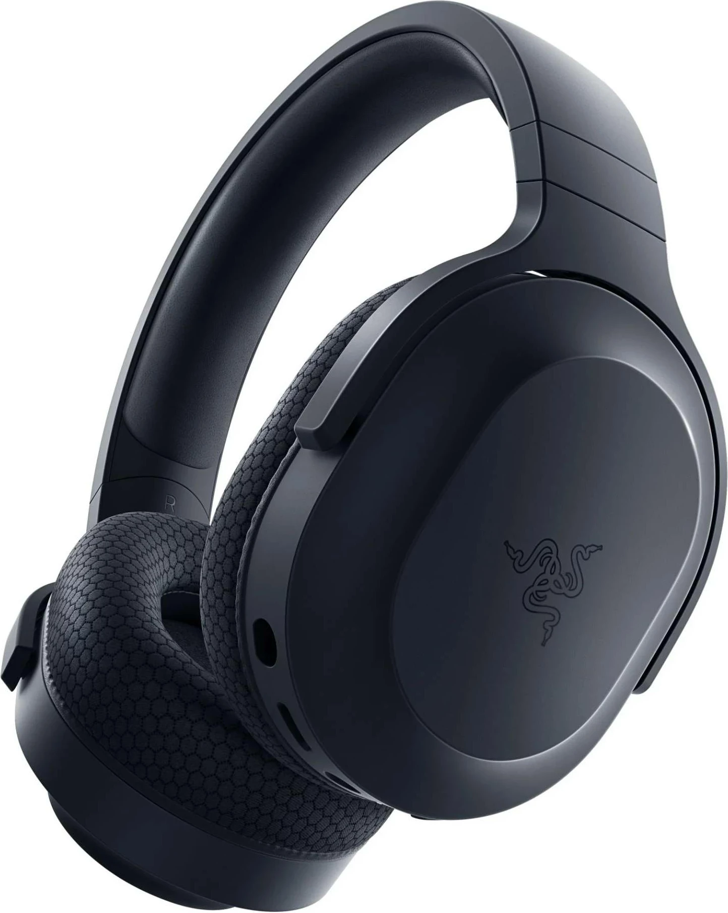 Kufje gaming pa tela, Razer, Barracuda X 2022, 2.4GHz + Bluetooth 5.2, 7.1 surround, mikrofon kardioid i heqshëm, USB-C/3.5mm, e zezë