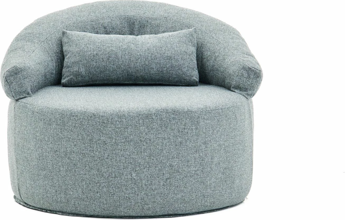 Karrige një vendëshe Pitta, ngjyrë gri, Atelier del Sofa