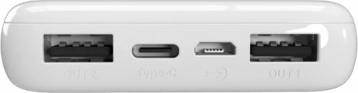 Powerbank Puro Elektrik Puro White 10000mAh, e bardhë