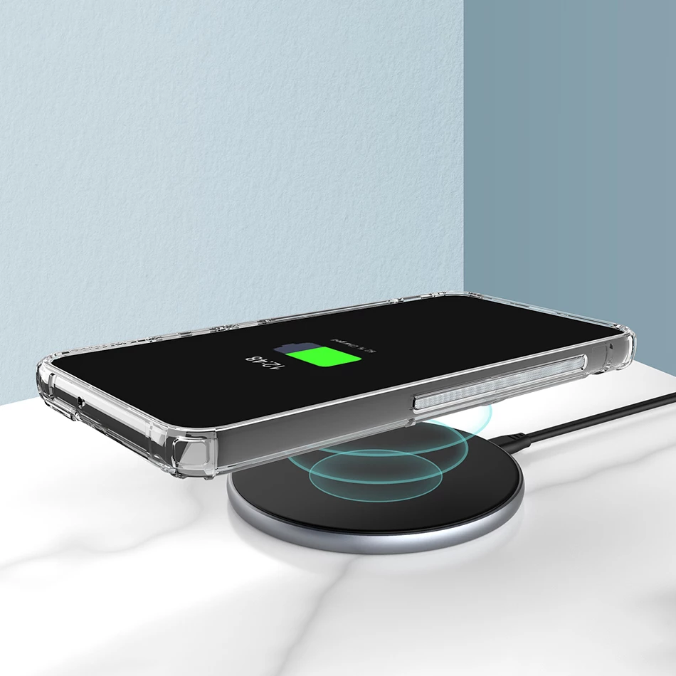 Mbështjellës Nillkin Nature Pro për Samsung Galaxy S22+, i tejdukshëm, i bardhë