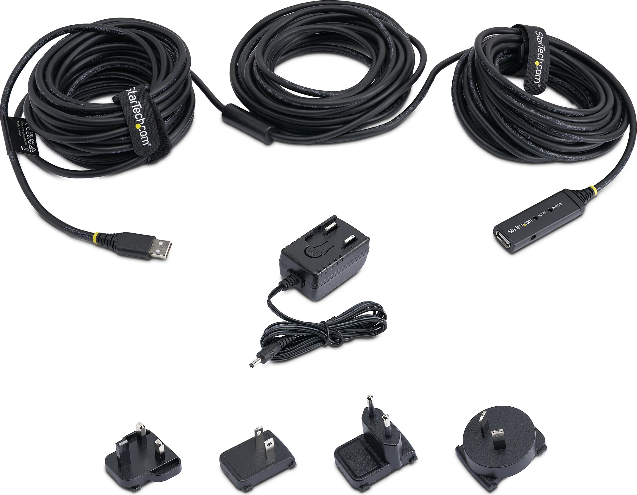 Kabllo zgjatëse aktive USB 2.0 StarTech USB2AAEXT5M, 5m, USB-A M/F, 480Mbps, e zezë