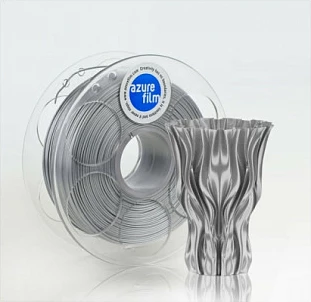 Filament për printer 3D AzureFilm FL171-9007, 1.75mm, 1kg, Silver