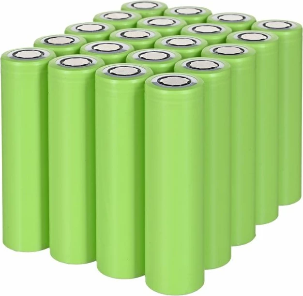 Bateri të rikarikueshme Green Cell 18650 INR1865029E 2900mAh, 20 copë, të gjelbra