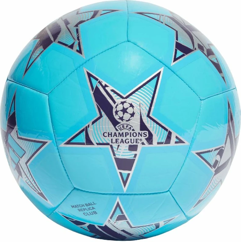 Top futbolli adidas për meshkuj dhe femra, blu [Madhësia: 4]