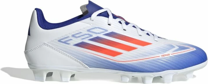 Atlete futbolli adidas për meshkuj, të bardha dhe blu