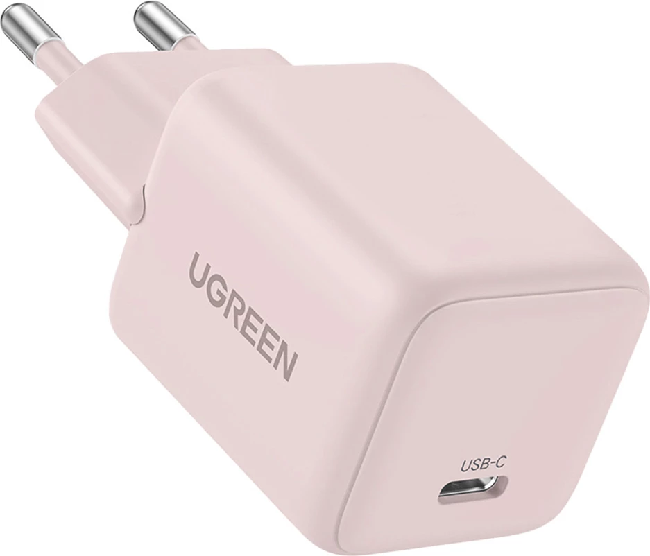 Karikues muri Ugreen X512 GaN, 20W, 1x USB-C, Rozë