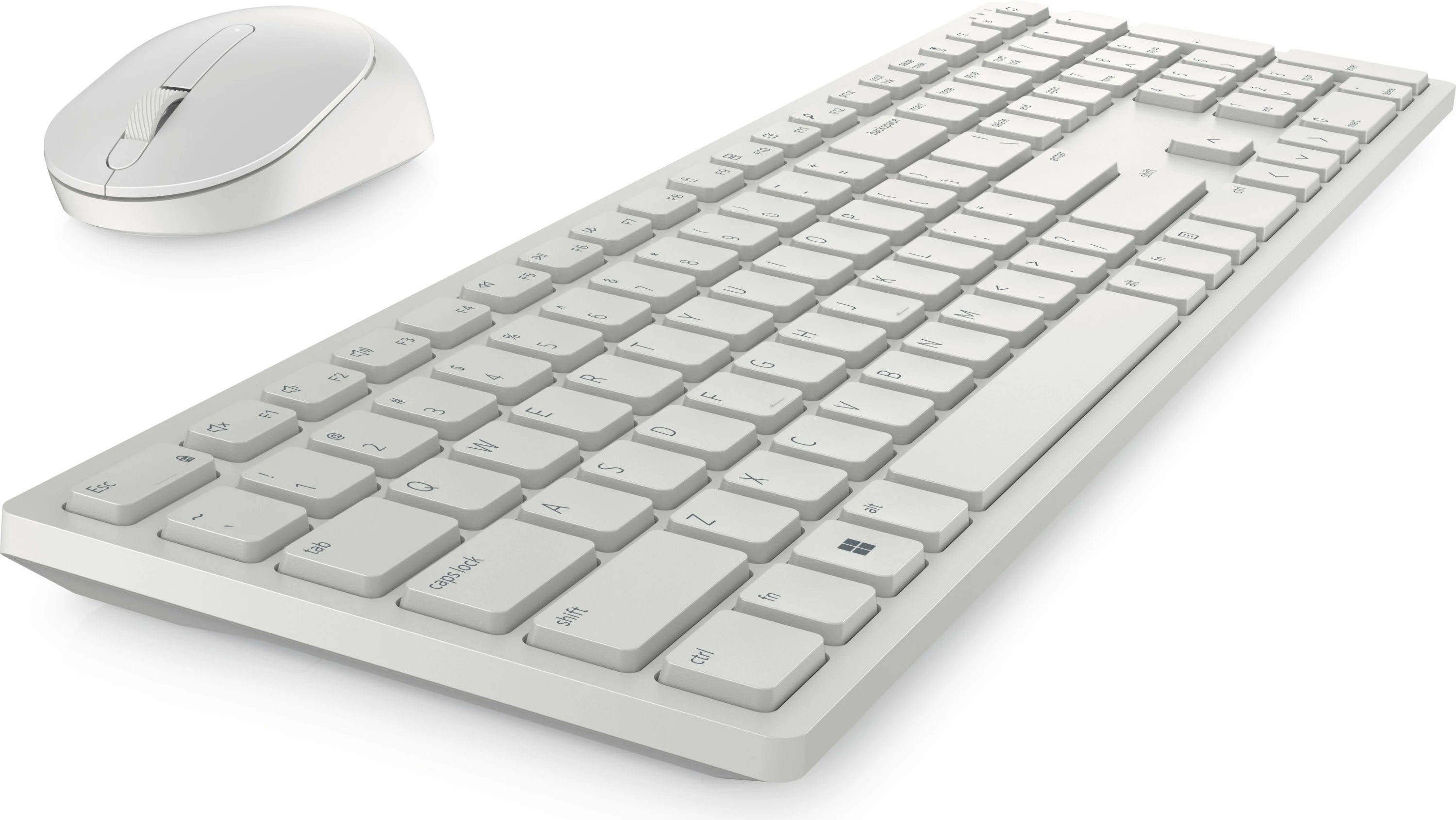 Set Tastierë dhe Maus Dell Pro KM5221W - Wireless, e bardhë