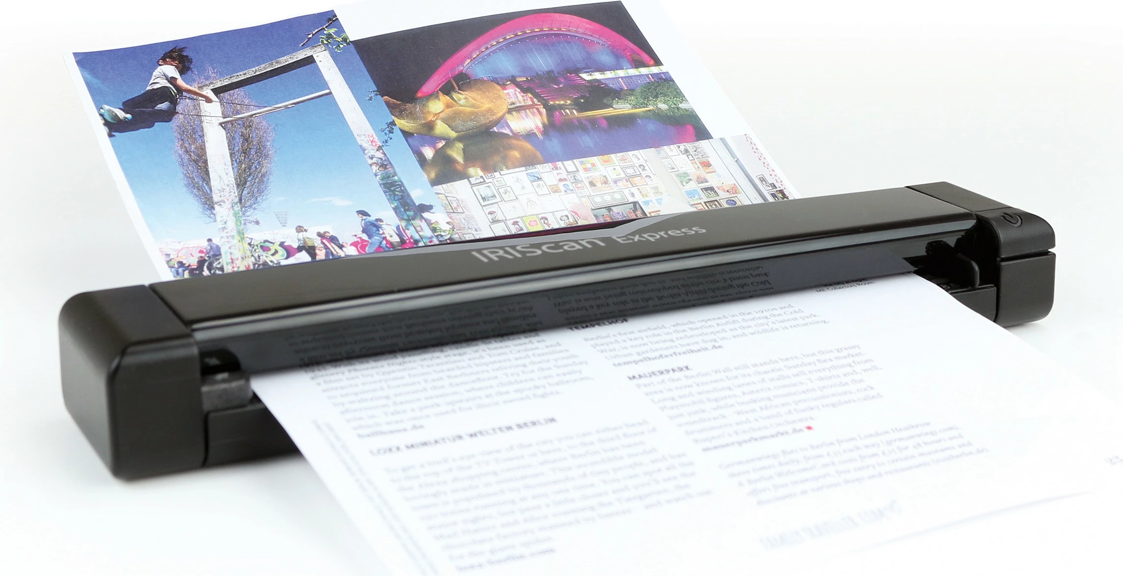 Skaner portativ I.R.I.S. IRIScan Express 4, A4, 1200 dpi, USB, i zi