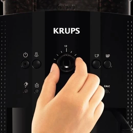 Makinë kafeje Krups EA8108, automatike, e zezë