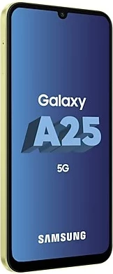Celular Samsung Galaxy A25, 6.5", 8+256GB, 5G, i verdhë