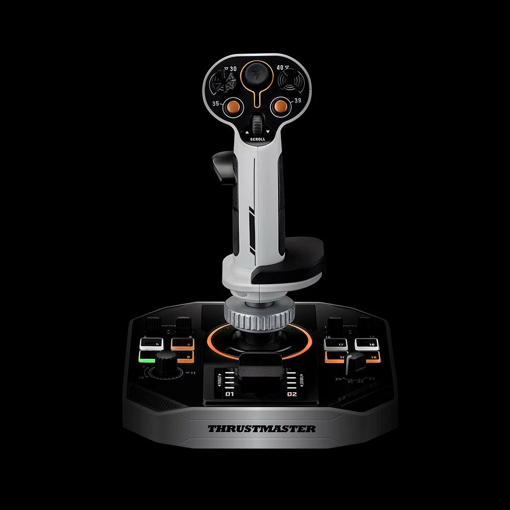 Joystick Thrustmaster Sol-R 2 HOSAS Space Sim Duo, wired, 88 butona, RGB, set duo, bardhë/zi