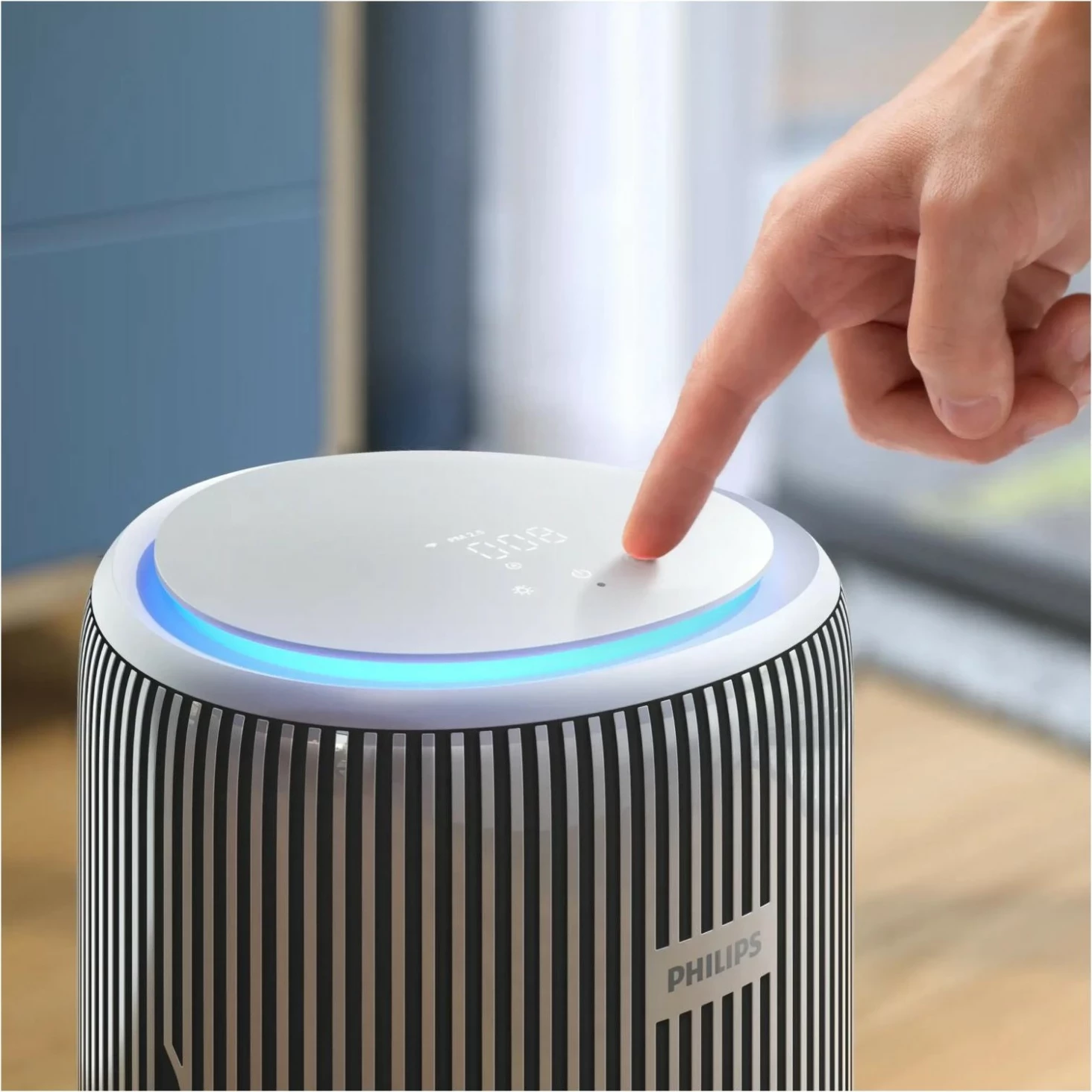 Pastrues ajri me humidifikues Philips PureProtect Water 3400 AC3420/10, Wi‑Fi, 300 m³/h, i bardhë