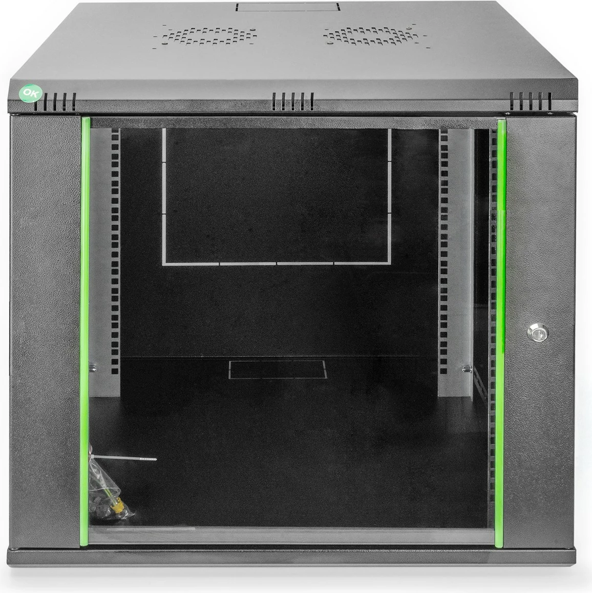 Kasë rrjeti Digitus Dynamic Basic 9U, 600x600 mm, e zezë