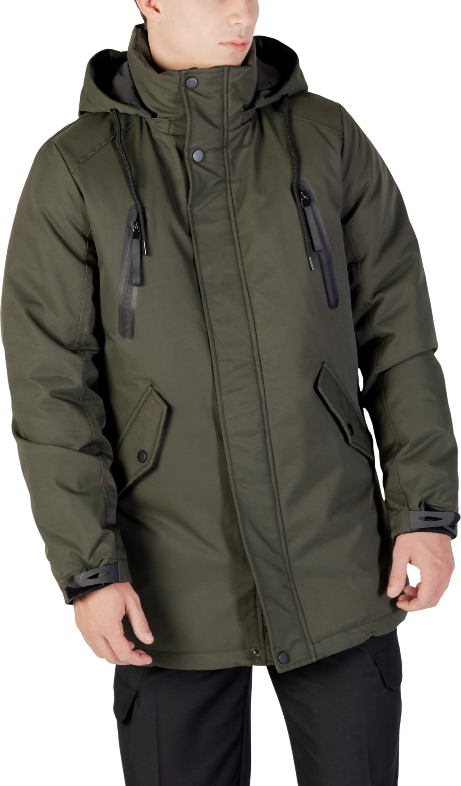 Jakne për meshkuj Hydra Clothing SLI5GC010466U, e gjelbër e errët
