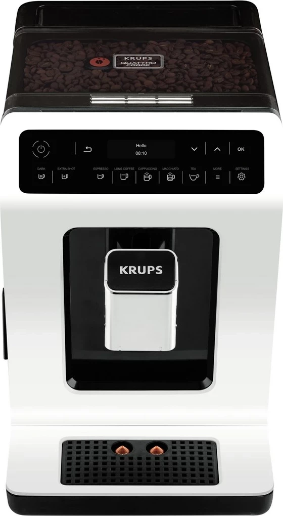 Aparat kafeje Krups Evidence EA8911, 2.3 L, Bardhë