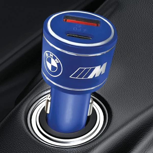 Karikues veture BMW M Edition, 20W PD QC 3.0, 2 porta, Kaltër