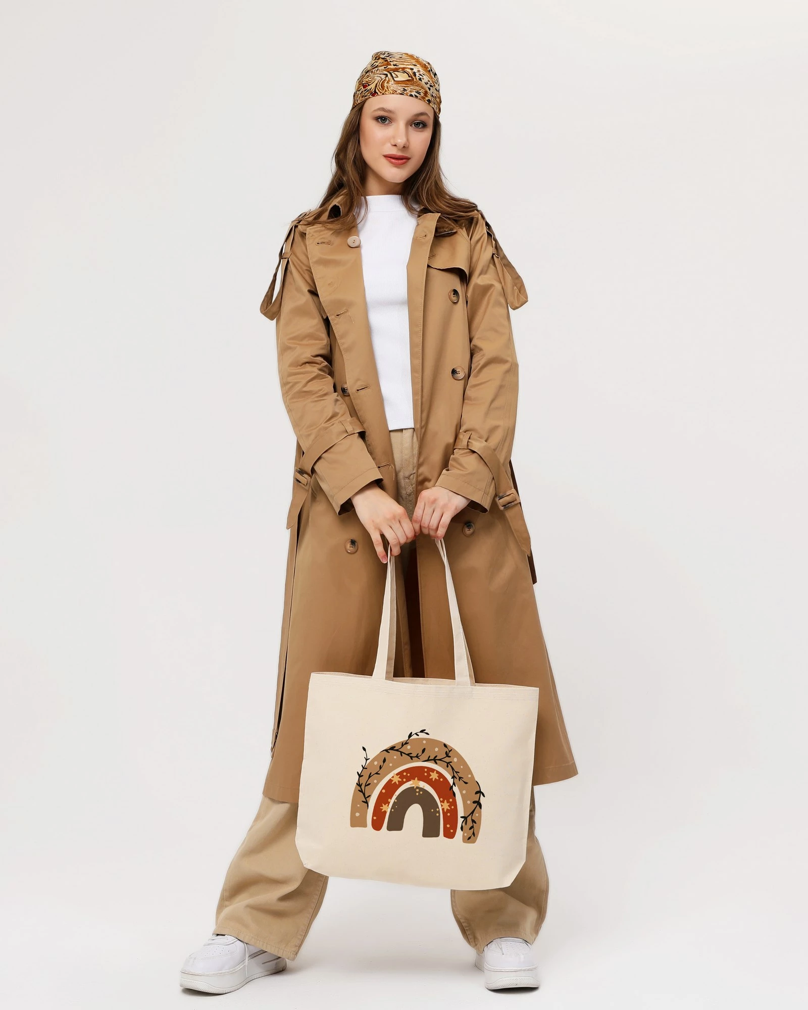Qese tote Zoozie Bags, 1688, krem