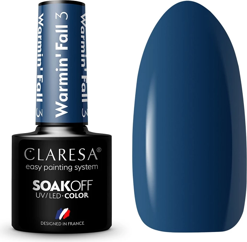 Llak për thonj Claresa Warm Fall Hybrid 3.5g