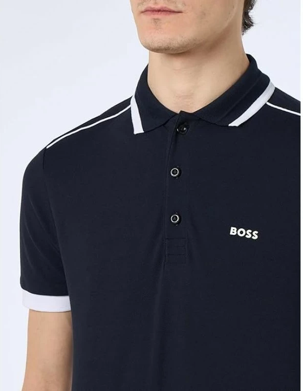 Maicë polo Boss meshkuj, blu [Madhësia: S]