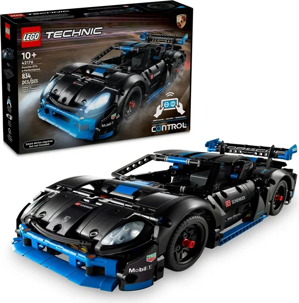 Set LEGO Technic Porsche GT4 e-Performance Race Car