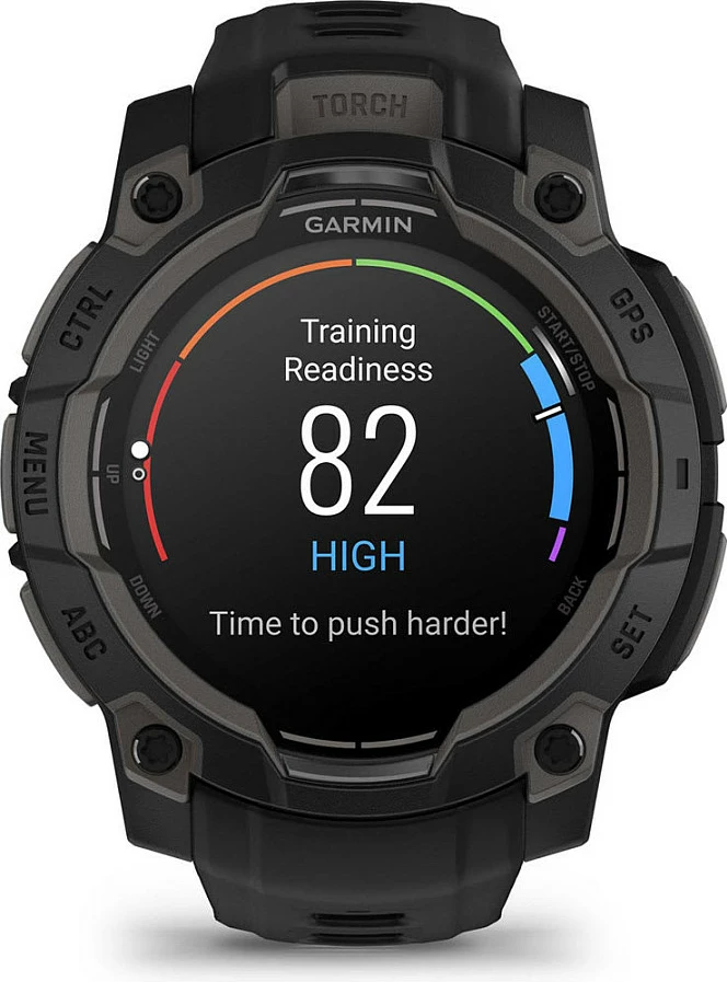 Smartwatch Garmin Instinct 3 AMOLED, 4 GB, GPS, e zezë