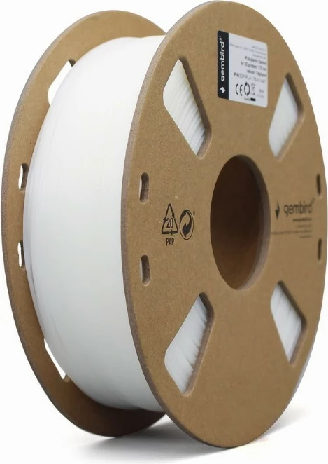 Filament 3D printeri Gembird PLA 1.75mm, natyral, 1kg