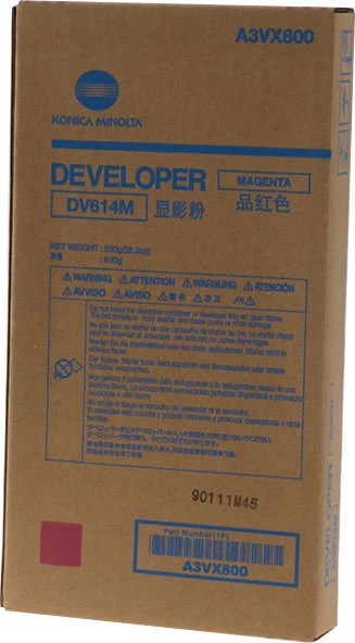 Njësi zhvillues Konica Minolta DV614M A3VX800, rendiment 1,200,000 faqe, standard, magenta