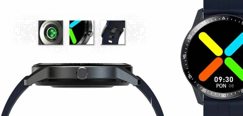 Smartwatch unisex G.ROSSI, zi e kaltër