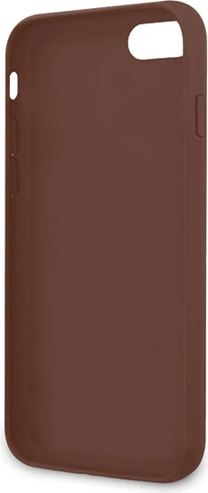 Mbështjellës Guess 4G Stripe për iPhone 7/8/SE 2020/SE 2022, Kafe