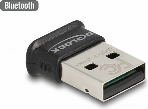 Adapter USB Bluetooth DeLOCK 5.0, Class 1, deri 100 m, i zi