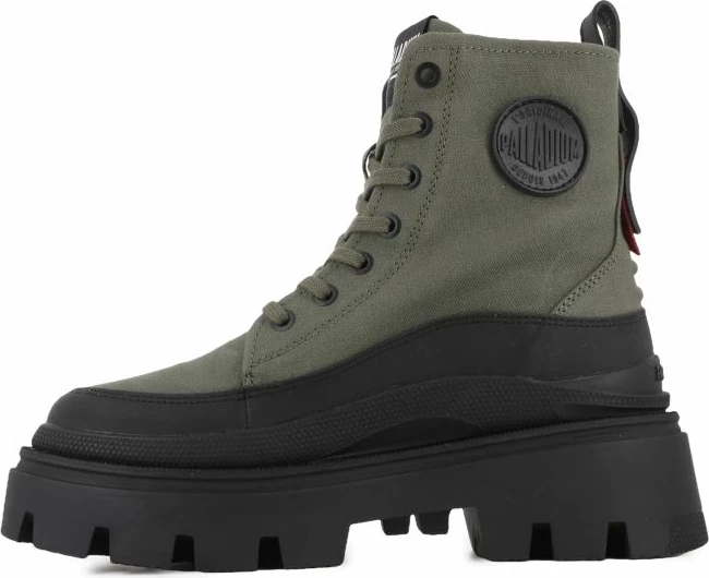 Çizme Palladium për femra, olive [Madhësia: 40]